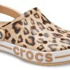 Sandały plażowe Crocs Bayaband z nadrukiem w panterkę 206232-90L