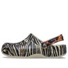 Sandały plażowe Crocs Classic Animal Unisex „Białe” 207840-2Y9