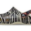 Sandały plażowe Crocs Classic Animal Unisex „Białe” 207840-2Y9