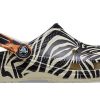 Sandały plażowe Crocs Classic Animal Unisex „Białe” 207840-2Y9