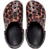 Sandały plażowe Crocs Classic Animal Unisex, czarne, 207840-0ZR