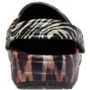 Sandały plażowe Crocs Classic Animal Unisex, czarne, 207840-0ZR