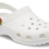 Sandały plażowe Crocs Classic Clog białe 206638-1DG