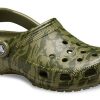 Sandały plażowe Crocs Classic Clog Camouflage Printing Army Green 206454-309