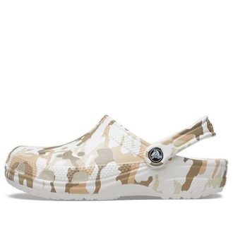 Sandały plażowe Crocs Classic Clog Camouflage Printing White Camouflage Unisex 206454-94S