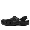 Sandały plażowe Crocs Classic Clog Cozy Breathable, czarne, 207142-001