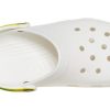 Sandały plażowe Crocs Classic Clog w kolorze białym, gradientowo zielonym, 206638-1DC