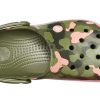 Sandały plażowe Crocs Classic Clog w kolorze zielono-różowym 205579-3S9