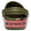 Sandały plażowe Crocs Classic Clog w kolorze zielono-różowym 205579-3S9