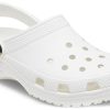 Sandały plażowe Crocs Classic Clog z nadrukiem w panterkę, białe 206638-1D1
