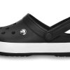 Sandały plażowe Crocs Crocband Unisex Czarno-białe 11989-060