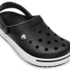 Sandały plażowe Crocs Crocband Unisex Czarno-białe 11989-060