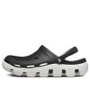 Sandały plażowe Crocs Duet czarno-białe 11991-066