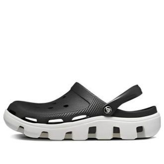 Sandały plażowe Crocs Duet czarno-białe 11991-066