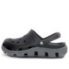 Sandały plażowe Crocs Duet czarno-szare „Black Grey” 11991-070