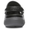 Sandały plażowe Crocs Duet czarno-szare „Black Grey” 11991-070