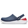 Sandały plażowe Crocs LiteRide Shoe Unisex, niebiesko-czerwone 204592-4CC