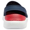Sandały plażowe Crocs LiteRide Shoe Unisex, niebiesko-czerwone 204592-4CC