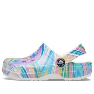 Sandały plażowe Crocs (PS) Classic Clog wielokolorowe 206818-928