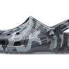 Sandały plażowe Crocs w kolorze szarym, kamuflażowe, unisex, 206454-0IE