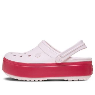 Sandały plażowe Crocs (WMNS) fioletowo-czerwone 205434-6QB