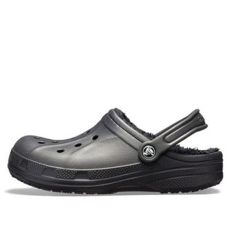 Sandały sportowe Crocs Classic Clog Crocs Stay Warm odporne na zużycie, unisex, czarne, 16244-060