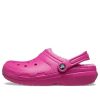 Sandały sportowe Crocs Classic Lined Clog Unisex w kolorze fioletowo-czerwonym 203591-6SV