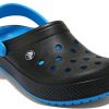 Sandały sportowe Crocs odporne na zużycie, lekkie i wygodne, unisex, czarno-niebieskie, „Black Blue” 205237-49S