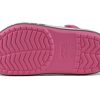 Sandały sportowe Crocs (PS) Crocband Bold Logo Outdoor Flat Heel w minimalistycznym kolorze różowym 206022-65Y