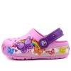 Sandały sportowe Crocs (PS) Funny Butterfly Outdoor Flat Heel Pink 205649-6I2