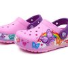 Sandały sportowe Crocs (PS) Funny Butterfly Outdoor Flat Heel Pink 205649-6I2