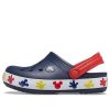 Sandały sportowe Crocs (PS) Mickey Outdoor Flat Heel w kolorze głębokiego błękitu 207077-410
