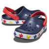 Sandały sportowe Crocs (PS) Mickey Outdoor Flat Heel w kolorze głębokiego błękitu 207077-410