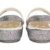 Sandały sportowe Crocs (PS) Outdoor Flat Heel Shiny Silver 206370-93R
