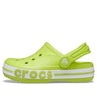 Sandały sportowe Crocs (PS) Outdoor na płaskim obcasie, zielone, 205100-3TX