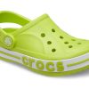 Sandały sportowe Crocs (PS) Outdoor na płaskim obcasie, zielone, 205100-3TX