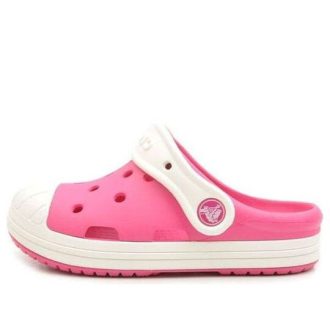 Sandały sportowe Crocs (PS) Small Crocs Outdoor Flat Heel w kolorze różowym 202282-6MI