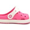 Sandały sportowe Crocs (PS) Small Crocs Outdoor Flat Heel w kolorze różowym 202282-6MI