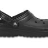 Sandały sportowe Crocs Stay Warm, odporne na zużycie, unisex, czarne, 204563-060