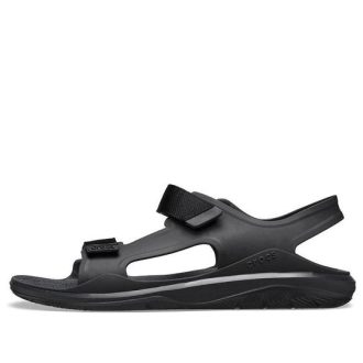 Sandały sportowe Crocs Swiftwater Light Cozy w kolorze czarnym 206526-060