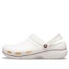 Sandały sportowe Crocs Wear-Resistant Cozy Unisex w kolorze biało-brązowym „Biało-brązowe” 205883-0FW