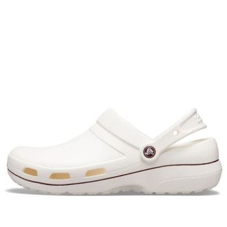 Sandały sportowe Crocs Wear-Resistant Cozy Unisex w kolorze biało-brązowym „Biało-brązowe” 205883-0FW