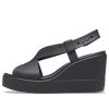 Sandały sportowe Crocs (WMNS) Brooklyn Cozy antypoślizgowe, czarne, 206222-060