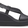Sandały sportowe Crocs (WMNS) Brooklyn Cozy antypoślizgowe, czarne, 206222-060