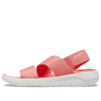 Sandały sportowe Crocs (WMNS) LiteRide Minimalistic Casual w kolorze pomarańczowym 206081-6SL