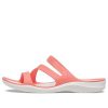 Sandały sportowe Crocs (WMNS) Soft Sole Cozy Red 203998-6SL