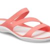 Sandały sportowe Crocs (WMNS) Soft Sole Cozy Red 203998-6SL