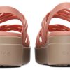 Sandały sportowe Crocs (WMNS) z grubą podeszwą, modne i wygodne, różowe, 206751-6RL