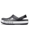Sandały unisex Crocs Crocband Bold Logo Clog w kolorze czarnym 206021-02G