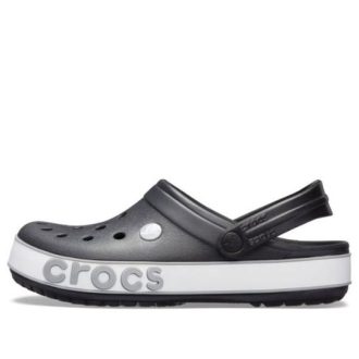 Sandały unisex Crocs Crocband Bold Logo Clog w kolorze czarnym 206021-02G